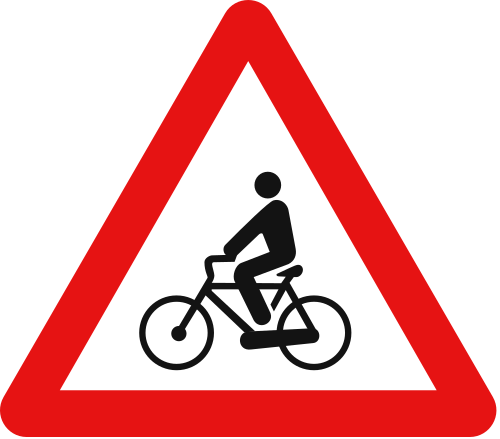 Indicator rutier: Bicicliști