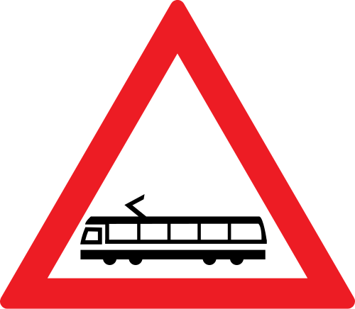 Trecere la nivel cu șinele de tramvai
