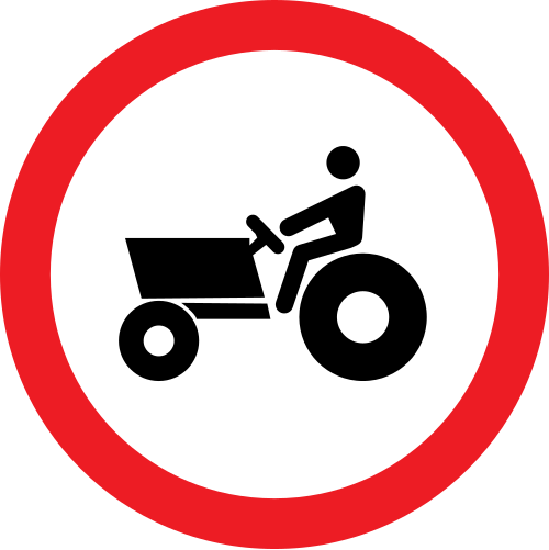 Circulație interzisă utilajelor agricole