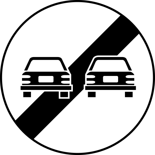 Sfârșitul restricției de depășire