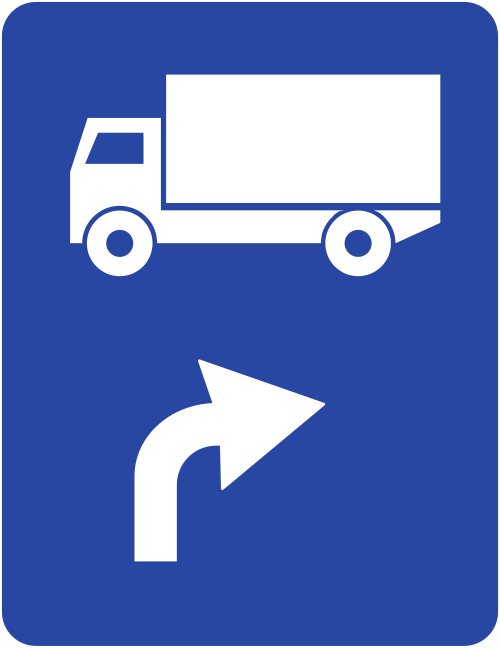 RO road sign F17