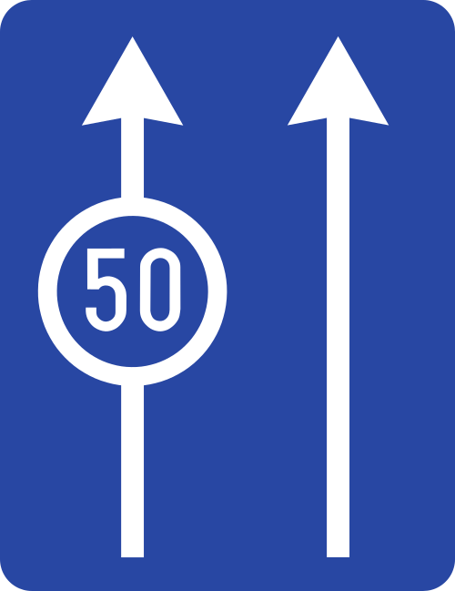 RO road sign F25