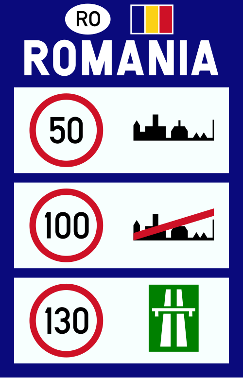 Limite de viteză generale