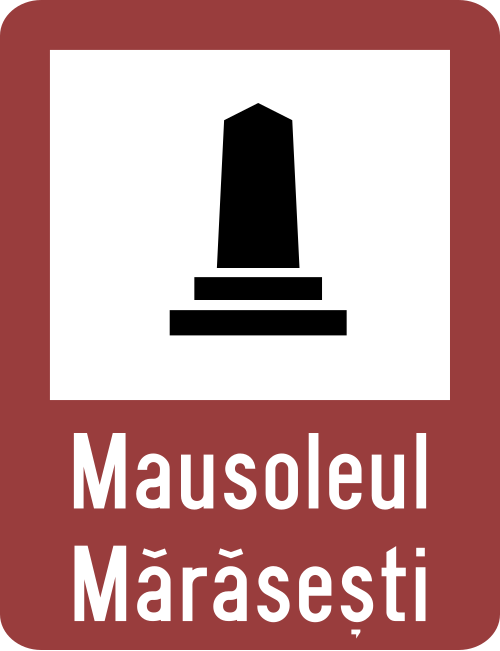 Indicator rutier: Monument